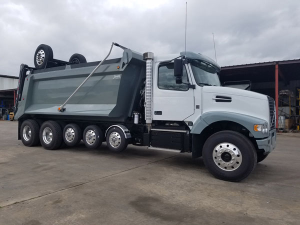 Volvo Super Dump - Passenger Side Front Angle