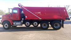 Peterbilt Quad Red - Driver Side Peterbilt Quad Red - Driver Side