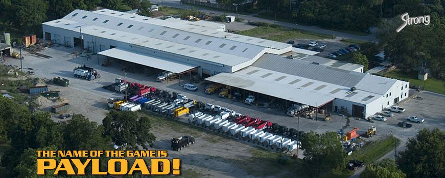 Sky View of Strong Industries Headquarters Location in Houston, TX