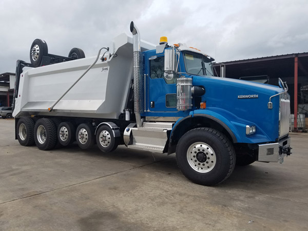 Kenworth Super Dump - Passenger Front Angle 