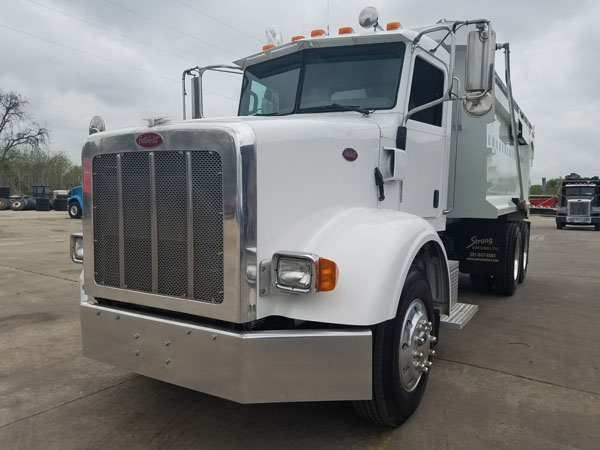 Peterbilt Tandem Strong Box - Driver Front Angle 