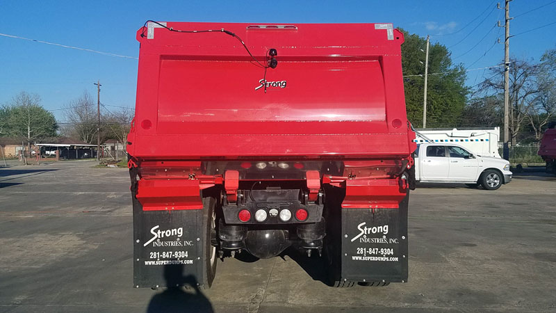 Peterbilt Quad Red - Rear