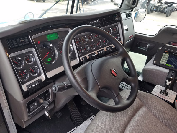 kenworth truck interior