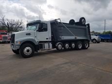 Volvo Super Dump - Driver Front Angle Axles Up