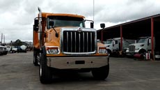 International HX520 Super Dump - Front Axles Up International HX520 Super Dump - Front Axles Up