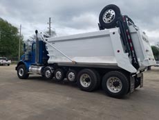 Kenworth Super Dump - Driver Rear Angle Kenworth Super Dump - Driver Rear Angle