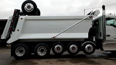 Kenworth T880 Super Dump - Dump Body Passenger Side Kenworth T880 Super Dump - Dump Body Passenger Side