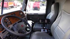 Peterbilt Super Dump Blue - Interior Peterbilt Super Dump Blue - Interior
