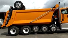 International HX520 Super Dump - Passenger Side (Dump Body) International HX520 Super Dump - Passenger Side (Dump Body)