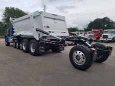 Kenworth Super Dump - Driver Rear Strong Arm Kenworth Super Dump - Driver Rear Strong Arm