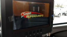 International HX520 Super Dump - Interior, IntelliTruck Display International HX520 Super Dump - Interior, IntelliTruck Display