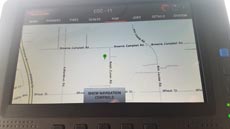 Peterbilt 567 Super Dump - IntelliTruck Display GPS Navigation Map Peterbilt 567 Super Dump - IntelliTruck Display GPS Navigation Map