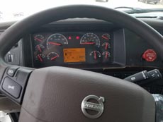 Volvo Super Dump - Instrument Odometer Volvo Super Dump - Instrument Odometer