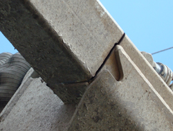 Huge Crack Up Close